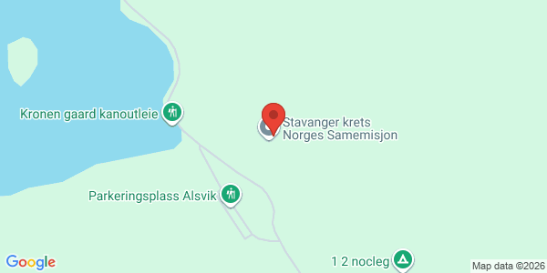Kart som viser hvor arrangementet foregår