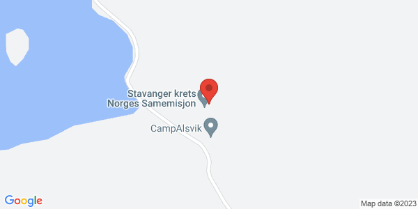 Kart som viser hvor arrangementet foregår