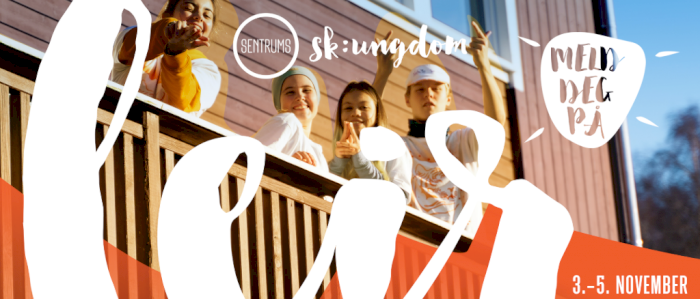 Leir med sk:ungdom 3.-5. november 2023