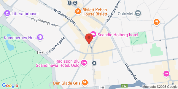 Map displaying event location