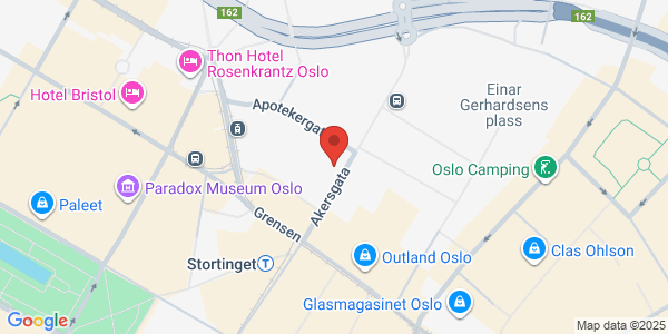 Map displaying event location
