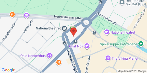 Map displaying event location