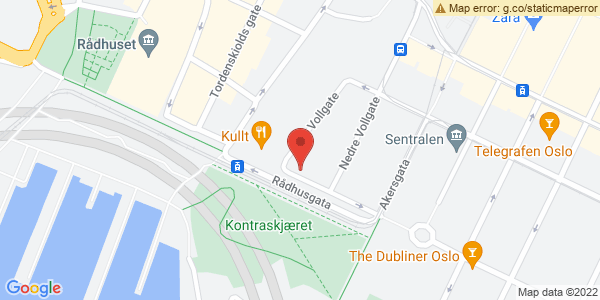 Map displaying event location