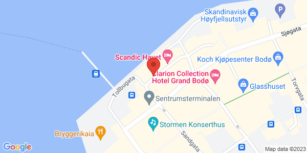 Map displaying event location