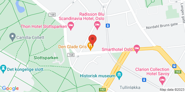 Map displaying event location