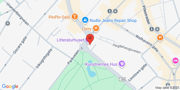 Map displaying event location