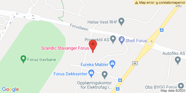 Kart som viser hvor arrangementet foregår