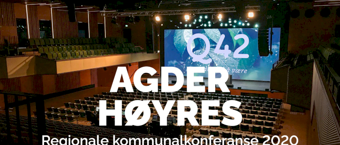 Agder Høyres regionale Kommunalkonferanse 2020
