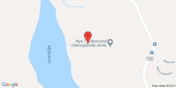Kart som viser hvor arrangementet foregår