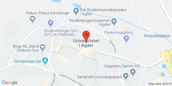 Map displaying event location