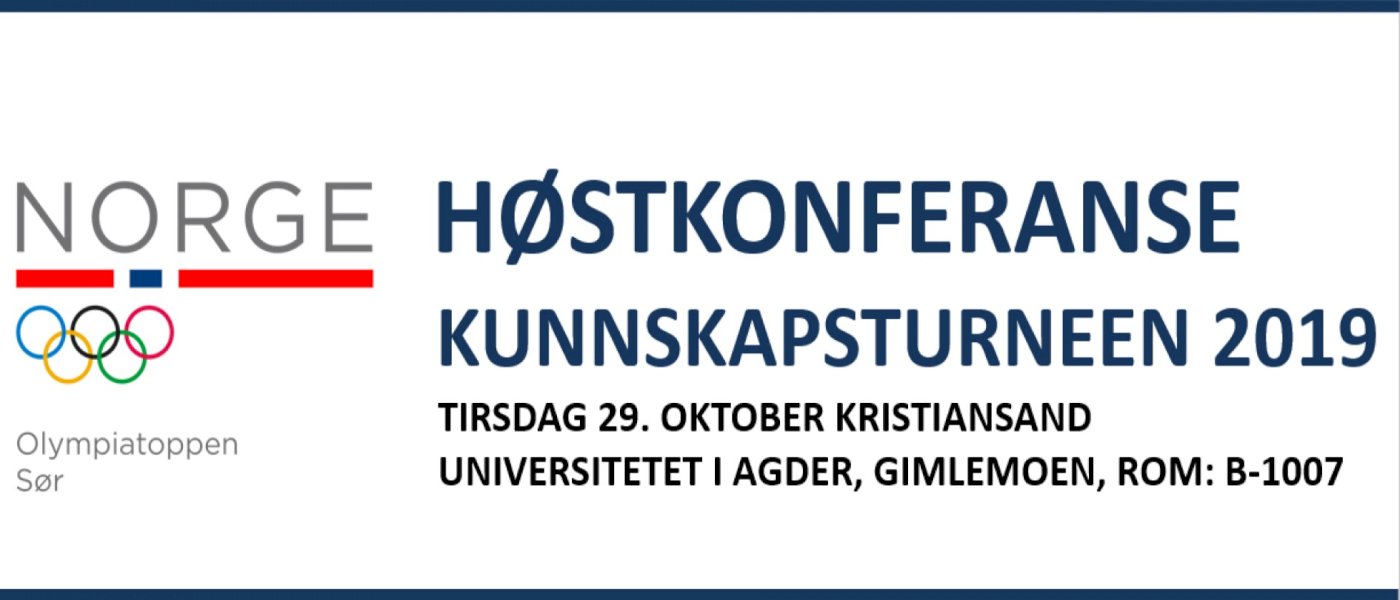 Høstkonferansen - Olympiatoppen Sør