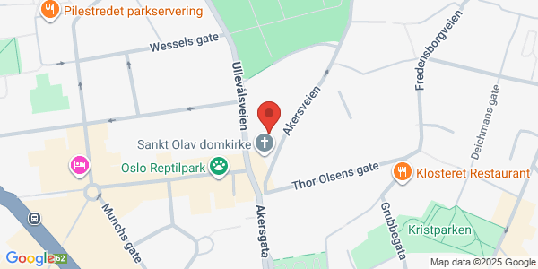 Map displaying event location