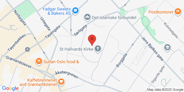 Map displaying event location