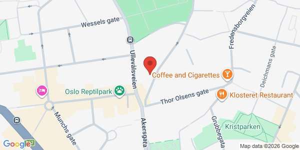 Map displaying event location