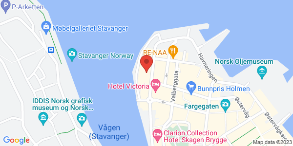 Map displaying event location
