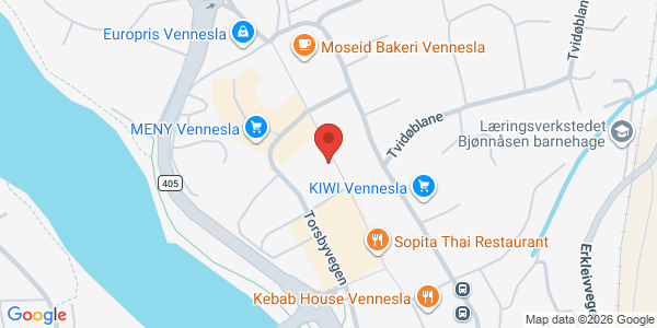 Map displaying event location