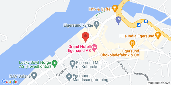 Map displaying event location