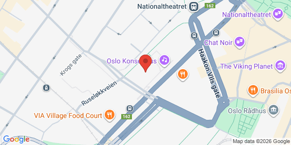 Map displaying event location