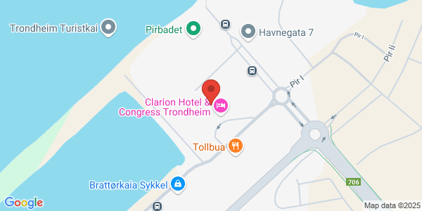 Map displaying event location