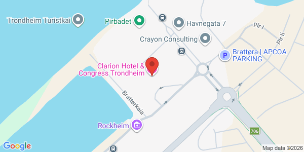 Map displaying event location
