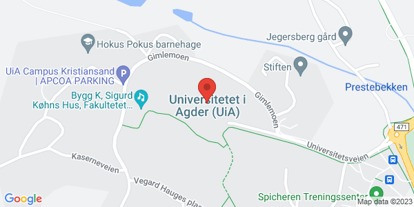 Map displaying event location