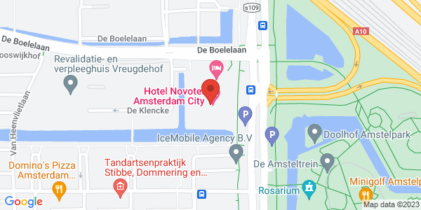 Map displaying event location