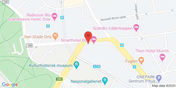 Map displaying event location