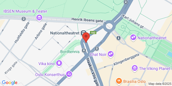 Map displaying event location
