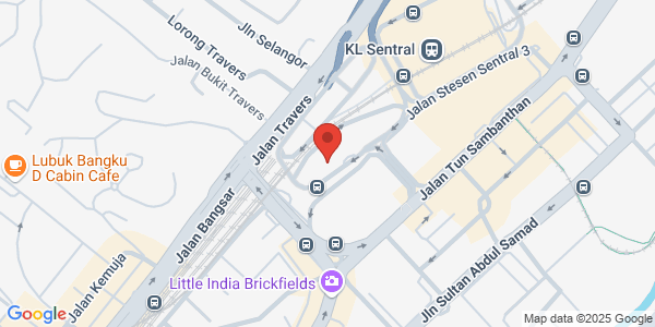 Map displaying event location