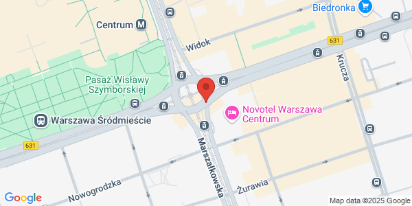 Map displaying event location