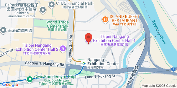 Map displaying event location