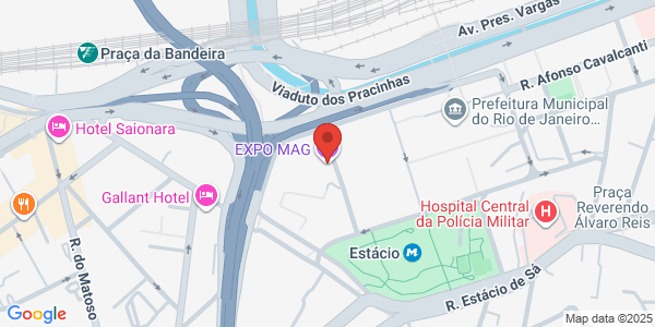 Map displaying event location