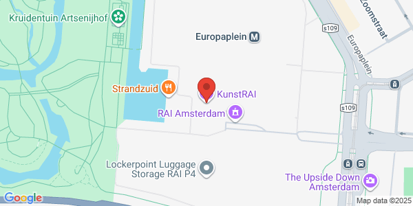 Map displaying event location