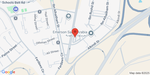 Map displaying event location