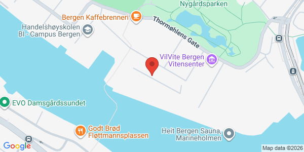 Map displaying event location