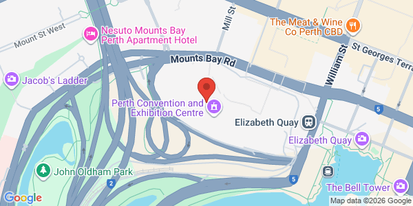 Map displaying event location