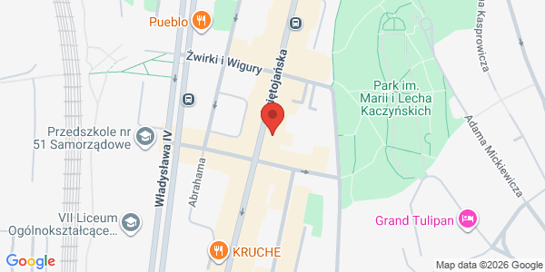 Map displaying event location