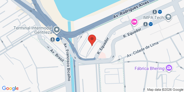 Map displaying event location