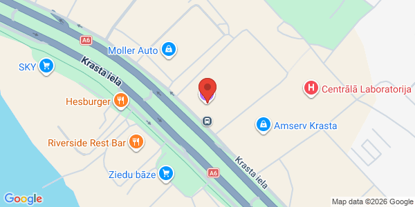 Map displaying event location