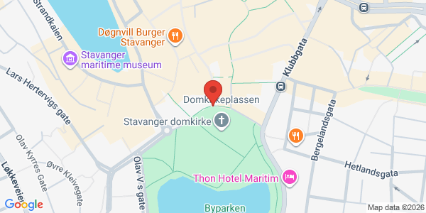 Map displaying event location