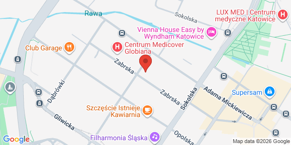 Map displaying event location