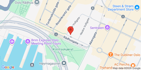 Map displaying event location