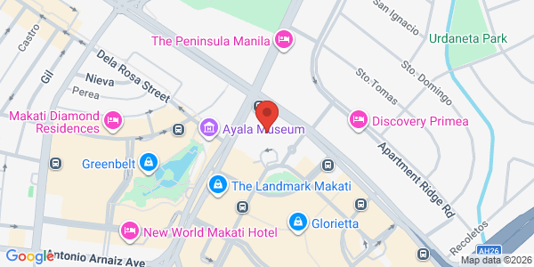Map displaying event location
