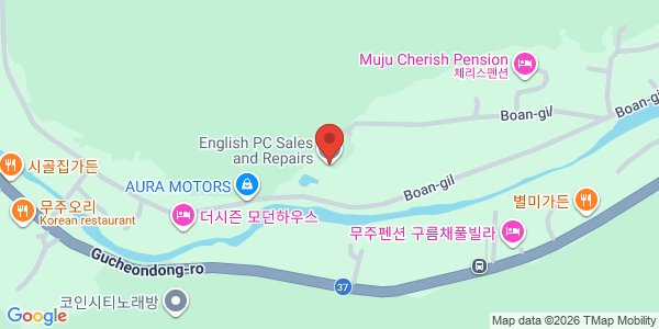 Map displaying event location