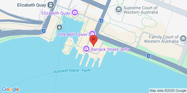 Map displaying event location