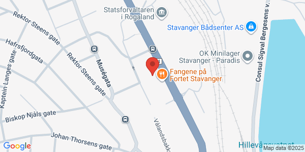 Map displaying event location