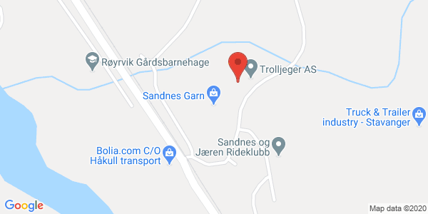 Map displaying event location