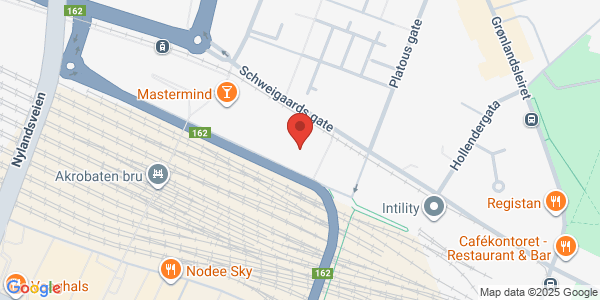 Map displaying event location