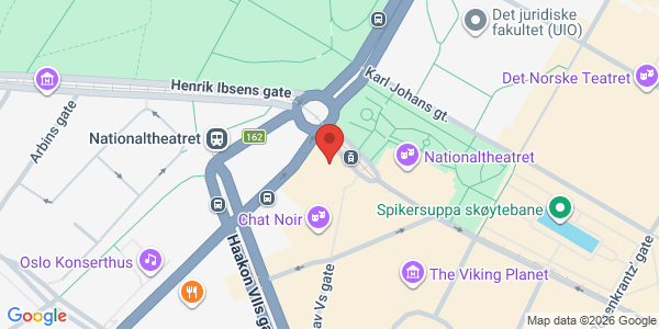 Map displaying event location