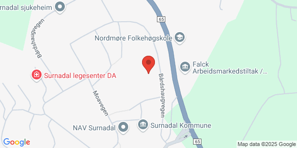 Map displaying event location